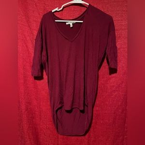 Express wine red top